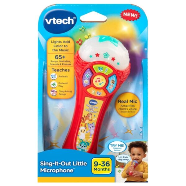 Vtech – Sing and Songs Microphone, Multicolour