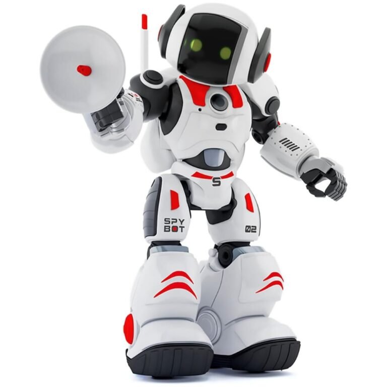 Xtreme Bots James the Spy Bot – Remote Control Interactive Robot Toy with Lights & Sounds