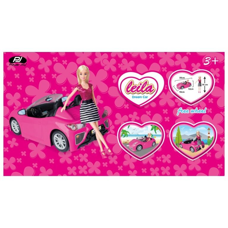 Power Joy - Leila Dream Car 35 Cm Doll
