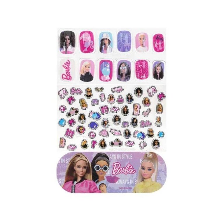 Townley Girl - Barbie Nail And Body Art Sticker Set