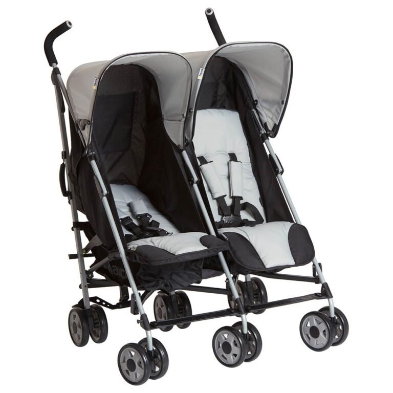 Hauck Stone Grey Turbo Double Stroller
