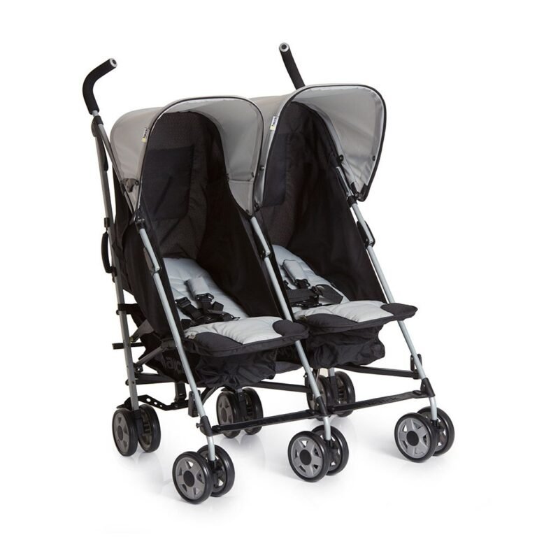 Hauck Stone Grey Turbo Double Stroller