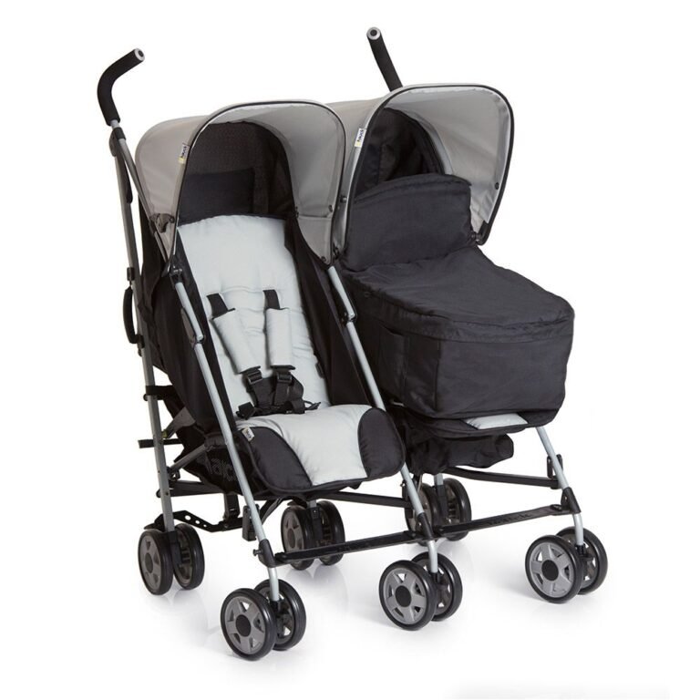 Hauck Stone Grey Turbo Double Stroller