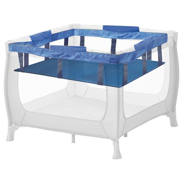 Hauck – Sleep N Play Playpen & Travel Bed Grey W/ Second Floor Attachment