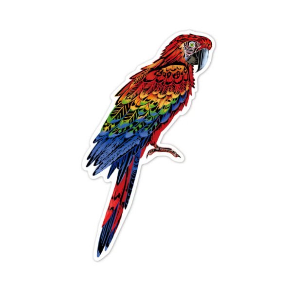 Avenir – Scratch Stickers -Bird Multicolour | Decorate and colour the 4 ferocious stickers with scratch art | For ages 3 years+