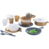 KidKraft Modern Metallics 27-Piece Cookware Set