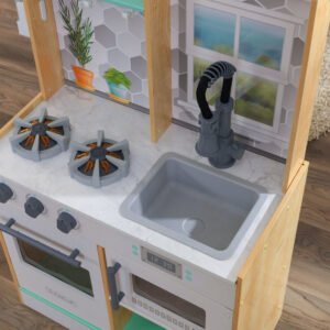 KidKraft Modern Metallics 27-Piece Cookware Set