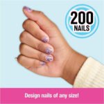 Cool Maker GoGlam Nail Studio Set for Kids – DIY Nail Art Kit with Design Patterns