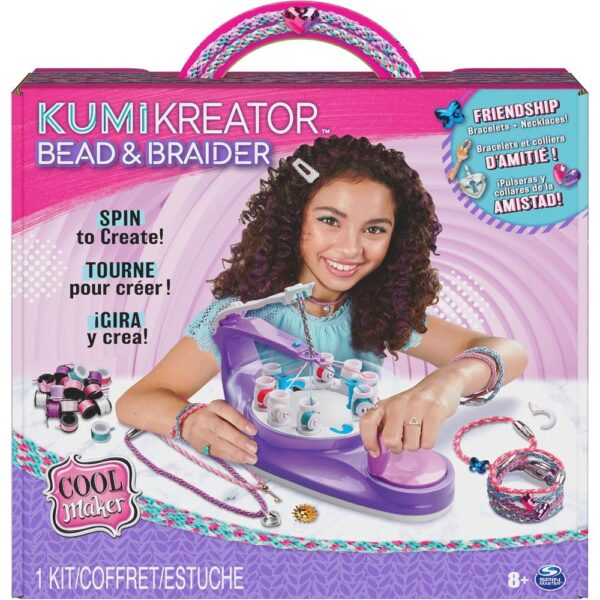 Cool Maker – Kumi Kreator Bead & Braider Making Kit – Ages 8+ Years