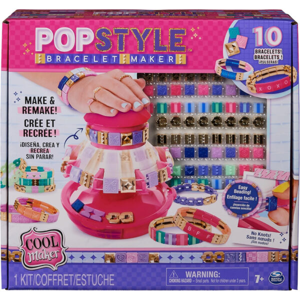 Cool Maker – PopStyle Tile Bracelet Maker – Ages 8+ Years
