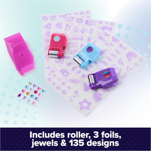 Cool Maker Shimmer Me Body Art Studio – DIY Temporary Tattoos Kit for Kids with Shimmer Foils & Design Cartridges