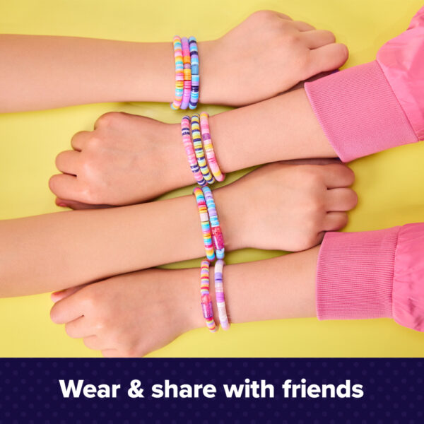 Cool Maker Stack’D Heishi Bracelet Studio Kit – DIY Bracelet Making Set for Kids
