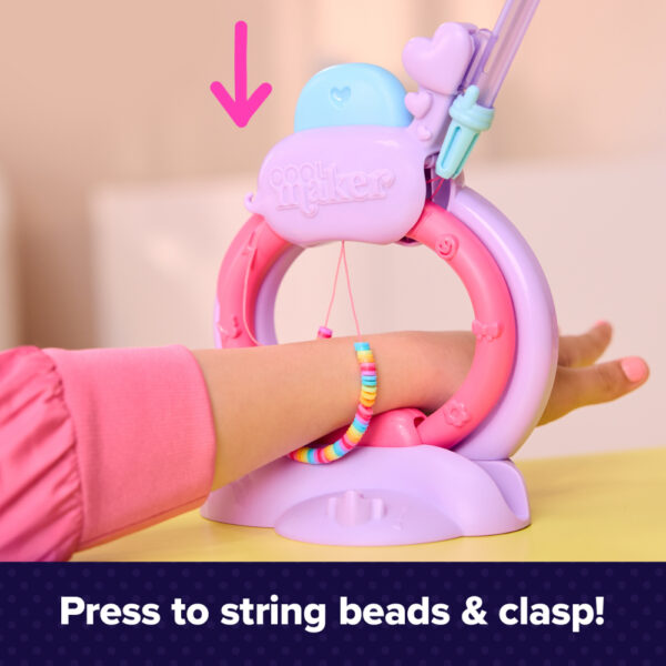Cool Maker Stack’D Heishi Bracelet Studio Kit – DIY Bracelet Making Set for Kids