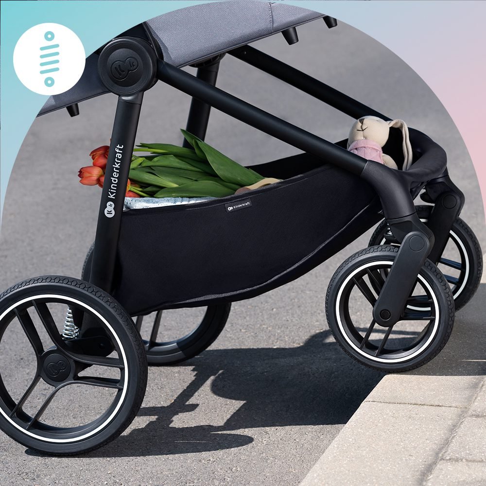 Kinderkraft Stroller Nea Deep Grey 2In1