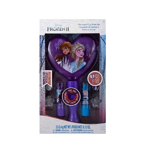 Townley Girl – Disney Frozen Lip Balm with Light Up Mirror and Accessories Set – 2 Pk