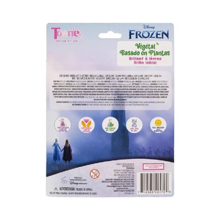 Townley Girl - Disney Frozen Lip Gloss Plant Based - 7 Pk
