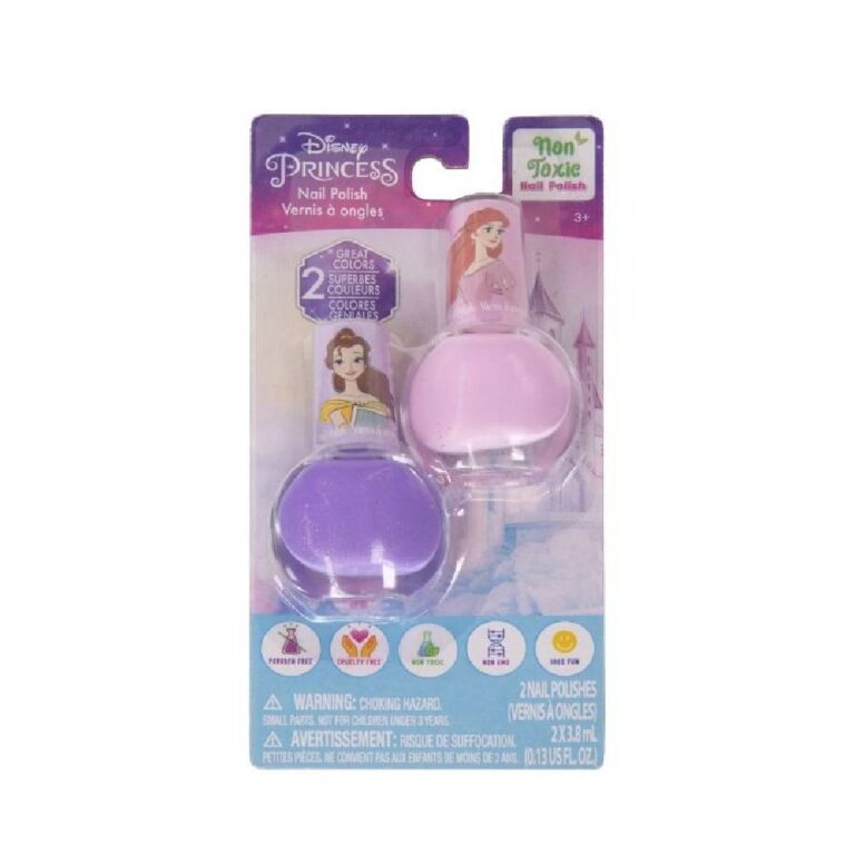 Townley Girl - Disney Princess Nail Polish - 2 Pk