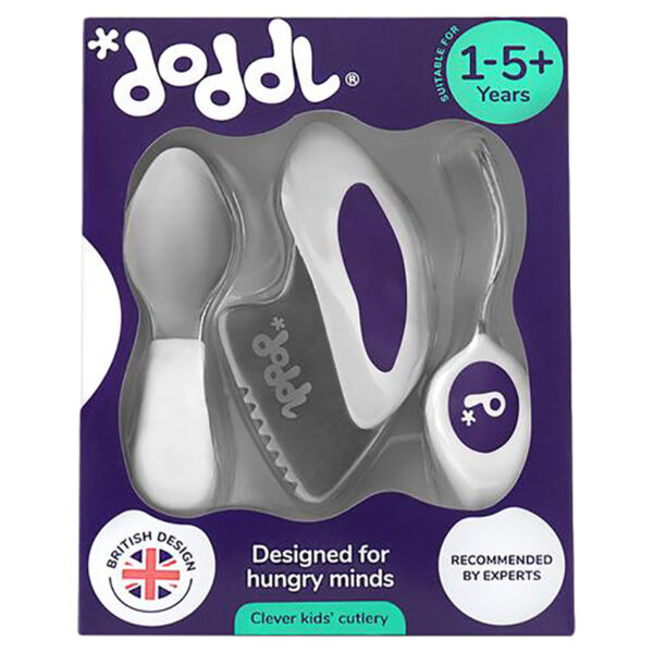 Doddl – 3 Piece Childrens Cutlery Indigo