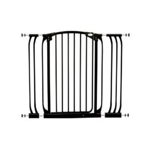 Dreambaby - Chelsea Tall Black Gate & Extension Set (1 Gate + Extension)