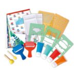 Hape – Sponge Painting Fun Art Activity Paint Set