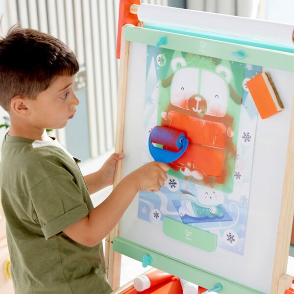 Hape – Sponge Painting Fun Art Activity Paint Set