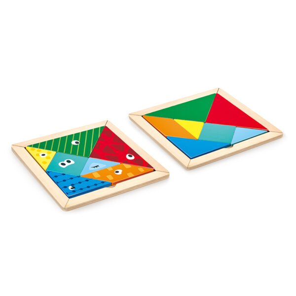 Hape – Tangram Educational Wooden Puzzle