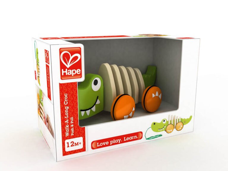 Hape - Walk-A-Long-Crocodile/Fsc