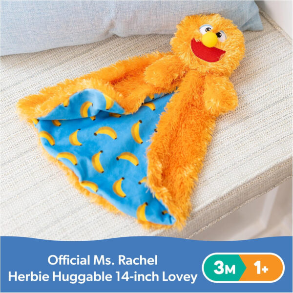 Ms. Rachel Huggable Lovey Herbie Soft Baby Blanket Toy