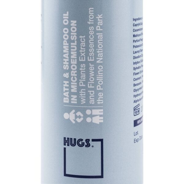 Hugs – Baby Bath & Shampoo Oil In Microemulsion – 200 ml