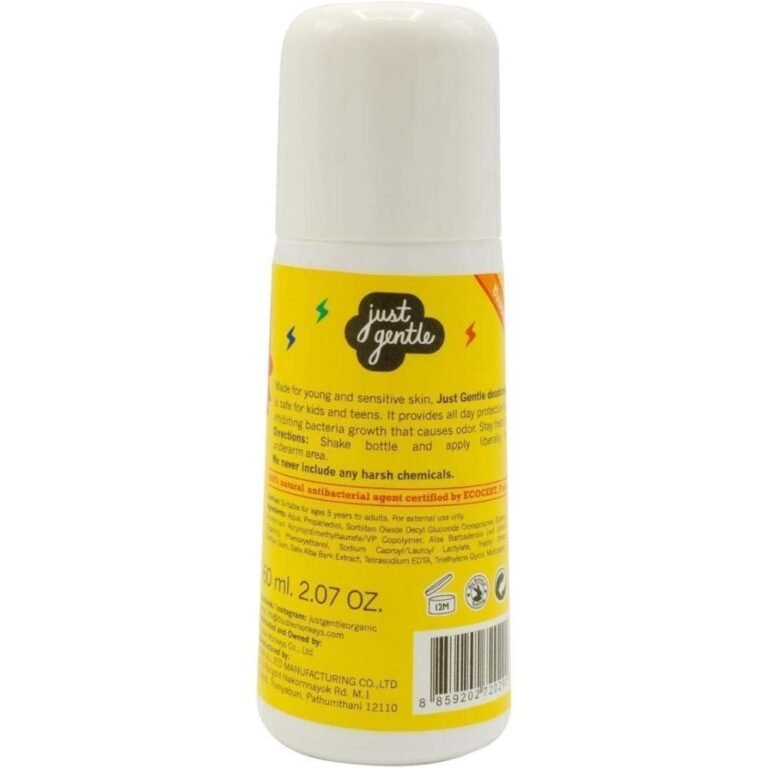 Just Gentle - Organic Kids Deodorant Unscented - 60ml