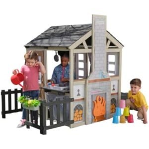 KidKraft - Cozy Hearth Cabin Playhouse