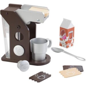 KidKraft - Espresso Coffee Set - Black - Kids Toys
