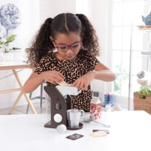 KidKraft - Espresso Coffee Set - Black - Kids Toys