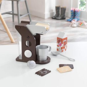 KidKraft - Espresso Coffee Set - Black - Kids Toys