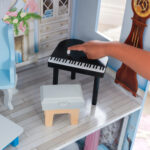 KidKraft Magical Dreams Castle Dollhouse – Wooden Toy Playhouse with EZ Kraft Assembly