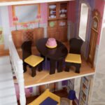 KidKraft Savannah Dollhouse – Wooden Dollhouse for 12-Inch Dolls with Furniture