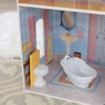 KidKraft Savannah Dollhouse – Wooden Dollhouse for 12-Inch Dolls with Furniture
