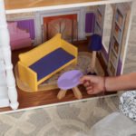 KidKraft Savannah Dollhouse – Wooden Dollhouse for 12-Inch Dolls with Furniture
