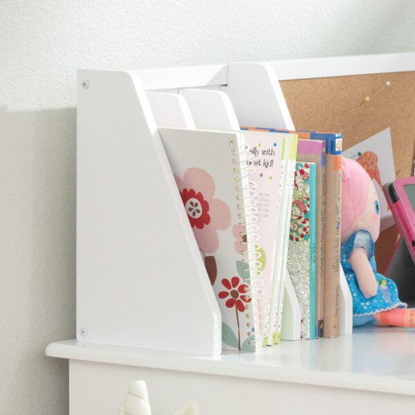Kidkraft – Wooden Study Desk with Chair – White