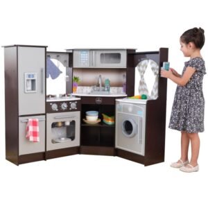 Kidkraft - Ultimate Corner Play Kitchen Espresso