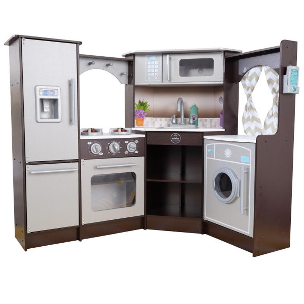 Kidkraft – Ultimate Corner Play Kitchen Espresso