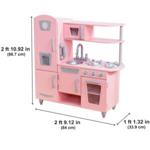 Kidkraft - Vintage Play Kitchen - Pink