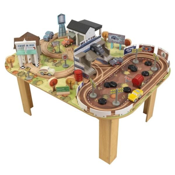 Kidkraft – Cars 3 Thomasville Track Set & Table – Kids Toys
