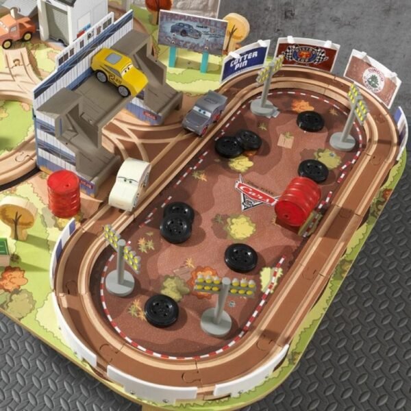 Kidkraft – Cars 3 Thomasville Track Set & Table – Kids Toys