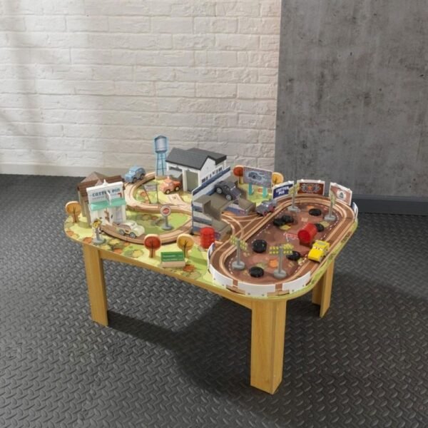 Kidkraft – Cars 3 Thomasville Track Set & Table – Kids Toys