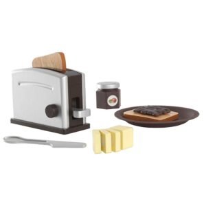 KidKraft - Espresso Toaster Set - Black - Kids Toys