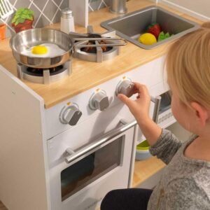 KidKraft - Let's Cook Wooden Play Kitchen