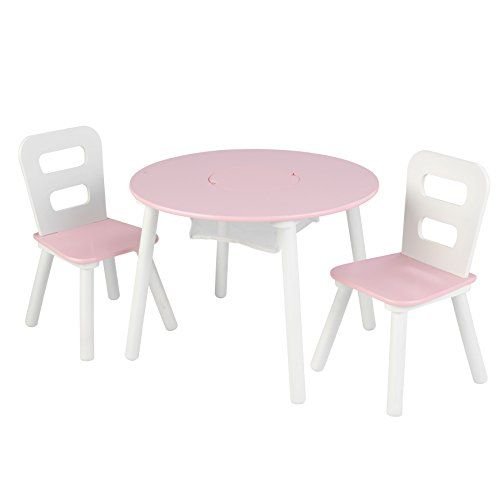 Kidkraft Pink Round Table And 2 Chair Set for Kid's Room