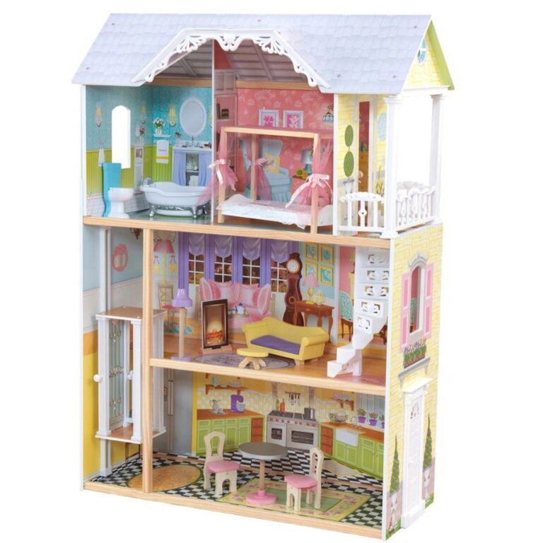 Kidkraft - Kaylee Wooden Dollhouse for Girls