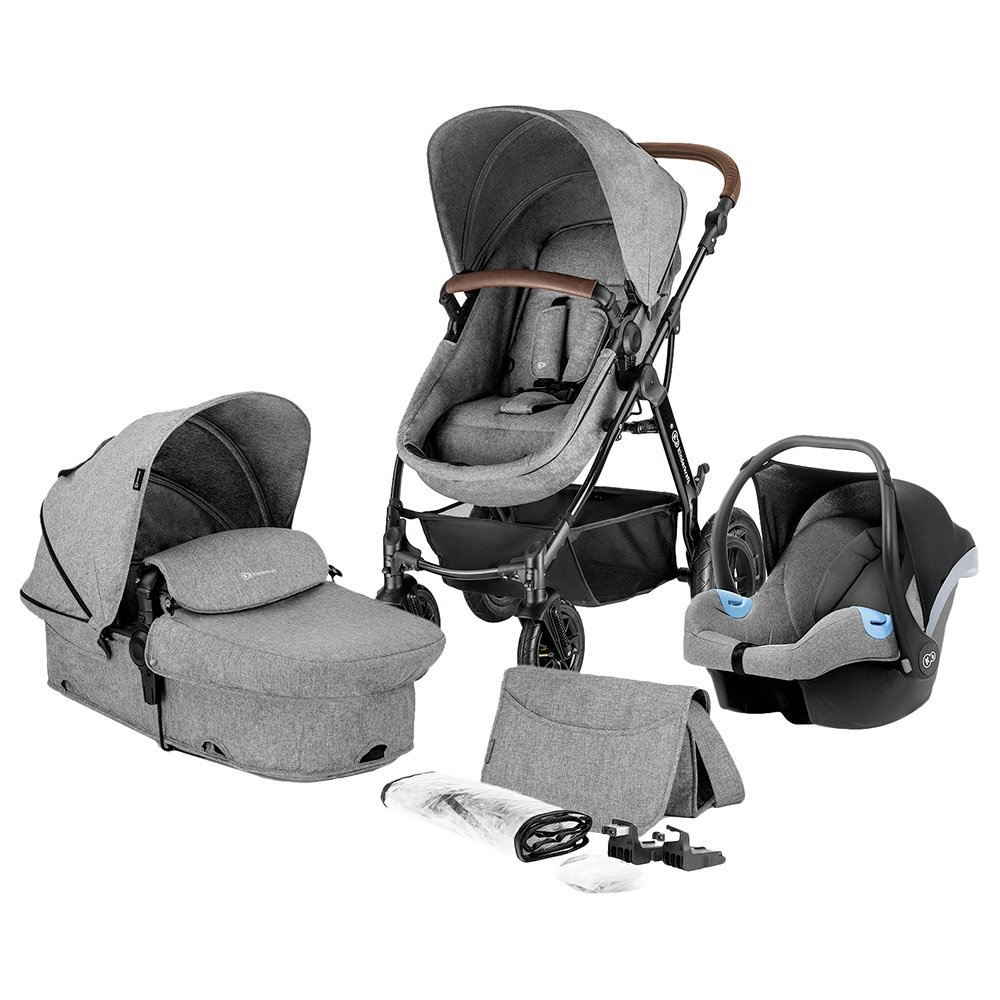 Kinderkraft – 3-in-1 Moov Multipurpose Carriage – Grey Melange